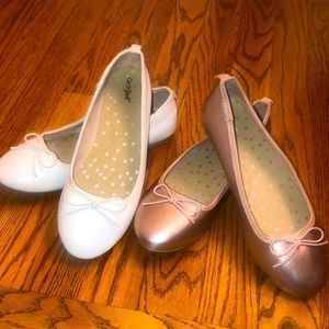 Girls Size 3 Cat & Jack ballet shoes